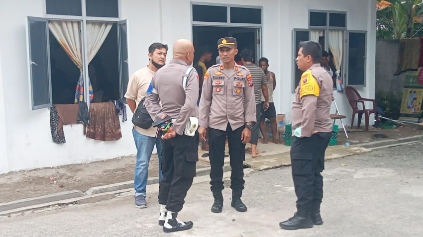 Polresta Deli Serdang melalui Urkes Hadir Untuk Memberikan Layanan Kesehatan Pengungsi Rohingya