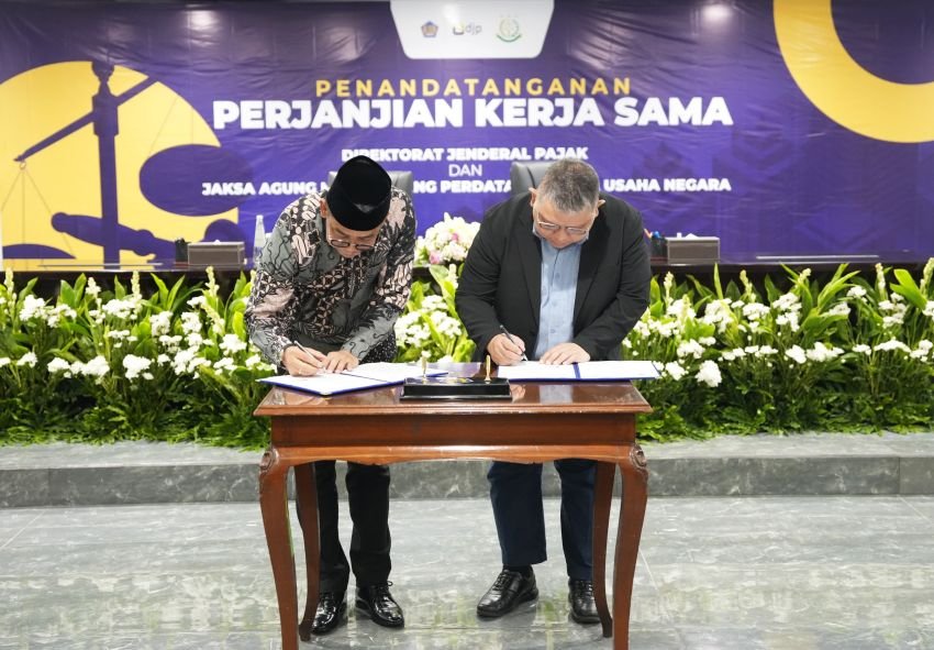 Perkuat Sinergi, DJP dan Kejaksaan Teken Kerjasama