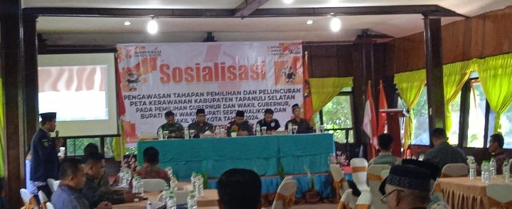 Bawaslu Tapanuli Selatan Sosialisasi Pemetaan Daerah Rawan untuk Pastikan Pilkada 2024 Aman dan Demokratis