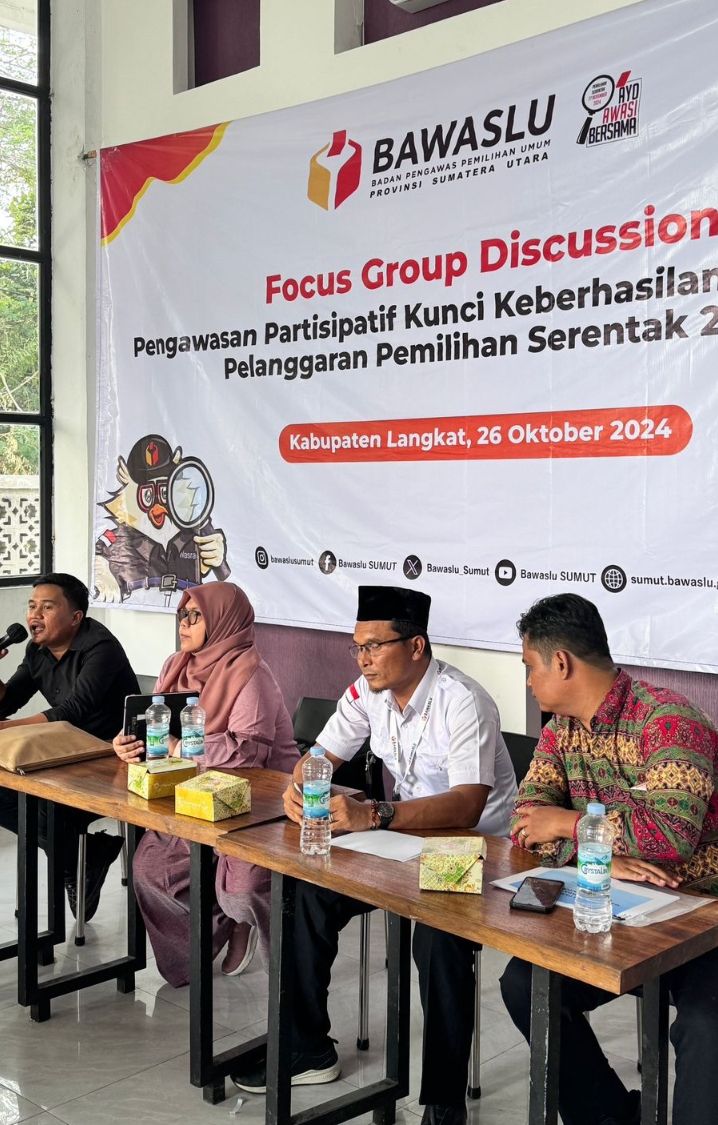 Bawaslu Sumut Dorong Partisipatif Masyarakat Awasi Pilkada Serentak 2024
