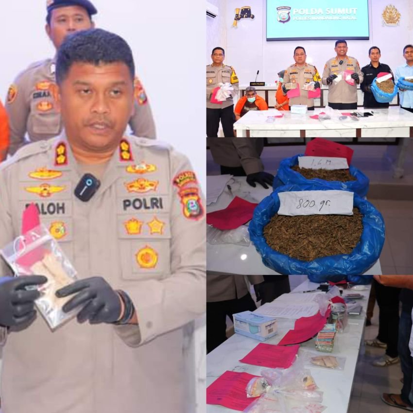 Suami Istri Terlibat Jaringan Narkoba di MBG Di Bekuk Satresnarkoba Polres Madina, Ini Keterangan Lengkap AKBP Arie Paloh