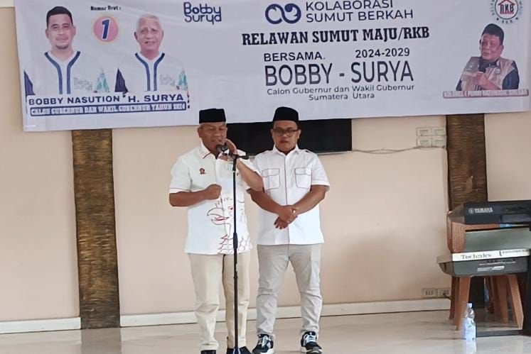 Pasangan ADIL Dukung Bobby Nasution untuk Wujudkan "Kolaborasi Sumut Berkah".