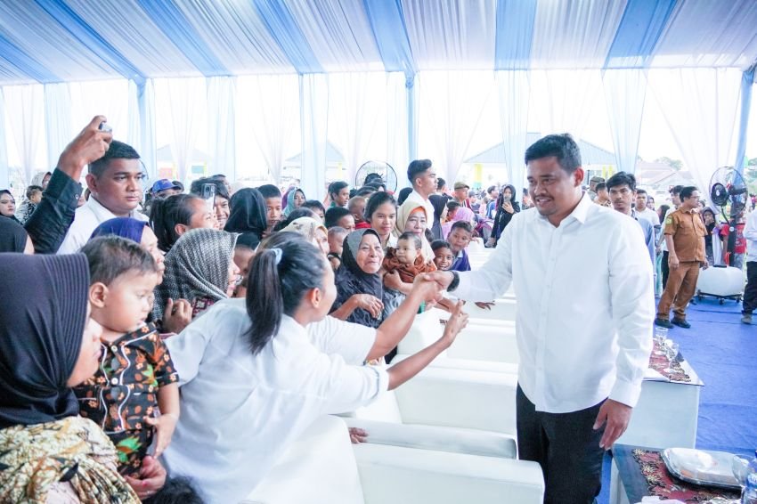 Resmikan Taman Kolam Retensi Martubung, Bobby Nasution: Jaga & Gunakan untuk Kegiatan Positif