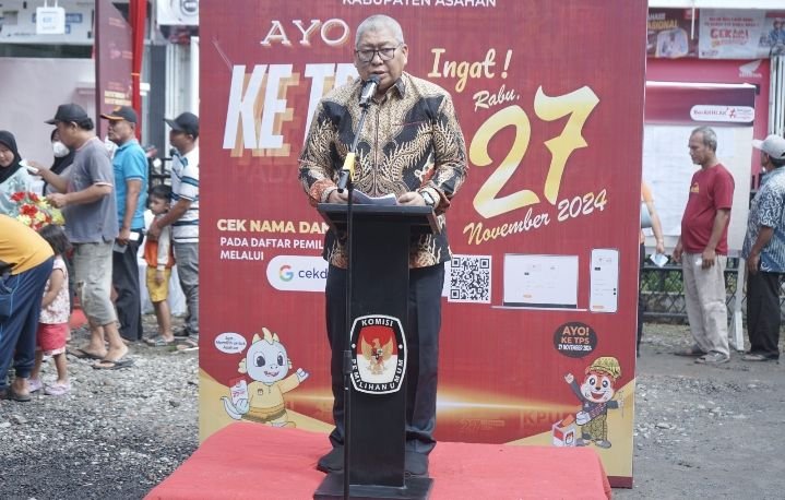 Pj Sekda Asahan Ikuti Simulasi Pemungutan dan Penghitungan Suara
