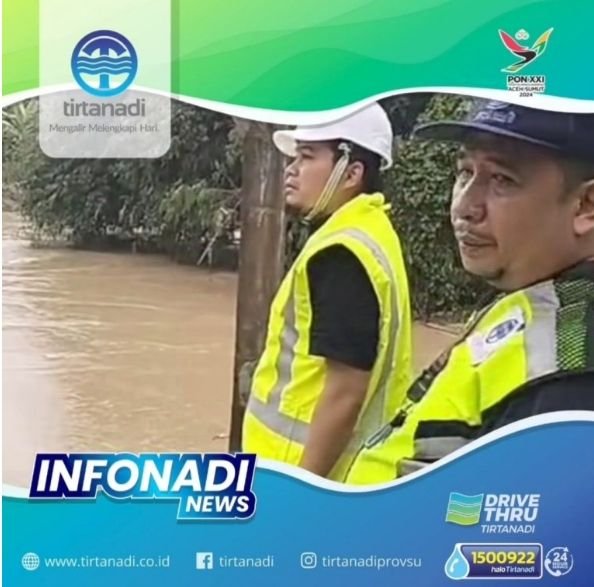 Perumda Tirtanadi Berupaya Keras Atasi Gangguan Pelayanan Air, Mohon Maaf kepada masyarakat