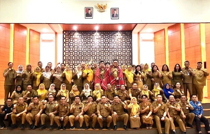 Pisah Sambut Kacabdis Wilayah I Sumut, Pesan Agust Sinaga Kepada Kasek dan Staf Cabdis