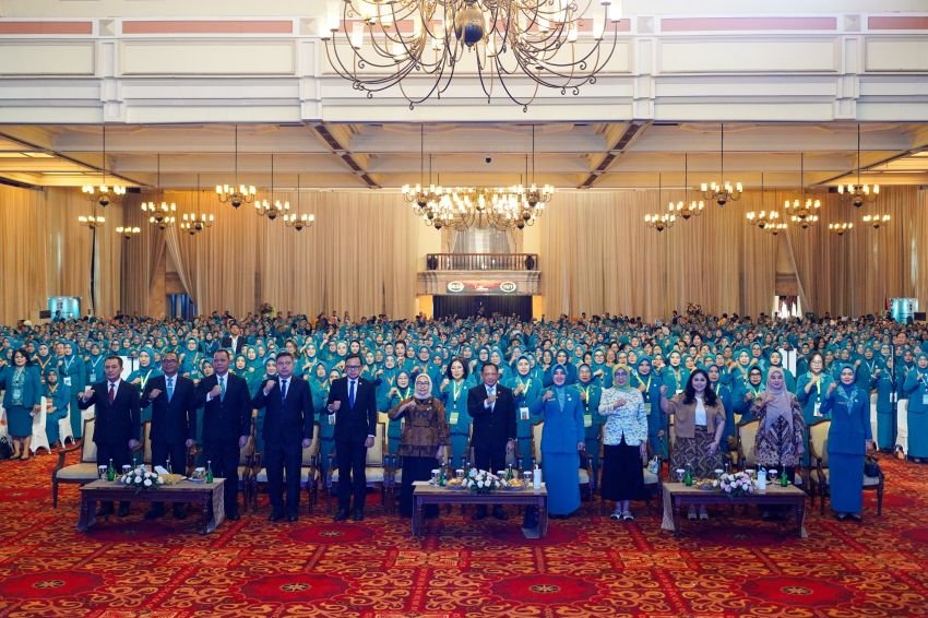 Hadiri Pelantikan Ketum & Pengurus TP PKK Pusat Periode 2024-2029