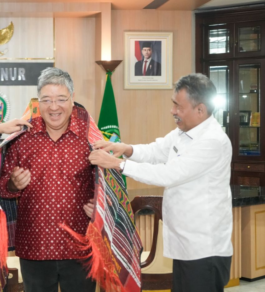 Kunjungan Dubes Jepang di Sumut Bahas Kerja Sama Pendidikan dan Perdagangan
