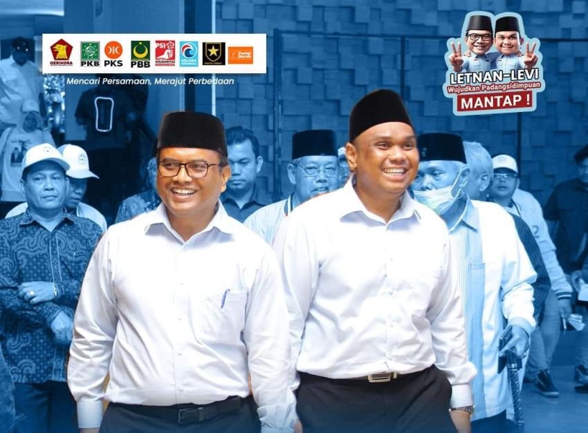 Hasil Quick Count Letnan-Levi Unggul,Tantangan dan Masa Depan Kota Padangsidimpuan.