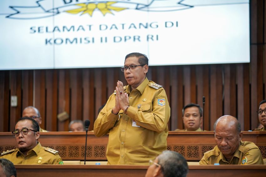 Pjs Wali Kota Raker dan RDP bersama Kemendagri Ruang Rapat Komisi II Gedung Nusantara DPR RI