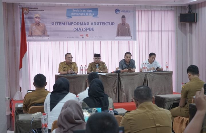 Pemkab Asahan Gelar Sosialisasi dan Bimbingan Teknis SIA SPBE
