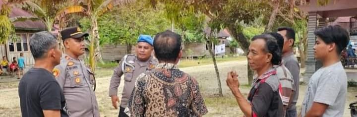 Wujudkan Pilkada Damai, Masyarakat Desa Bahal Batu Mojok Bersama Polsek Barteng Polres Palas, Iptu Elimawan Sitorus : Mari kita jaga dan pelihara Kamt