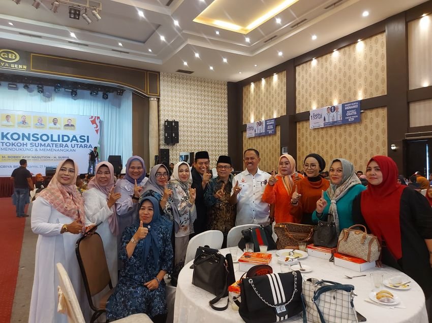 Konsolidasi Tokoh Masyarakat Sumatera Utara Dukung Bobby-Surya No. Urut 1 untuk Gubernur dan Wakil Gubernur Sumut 2024-2029