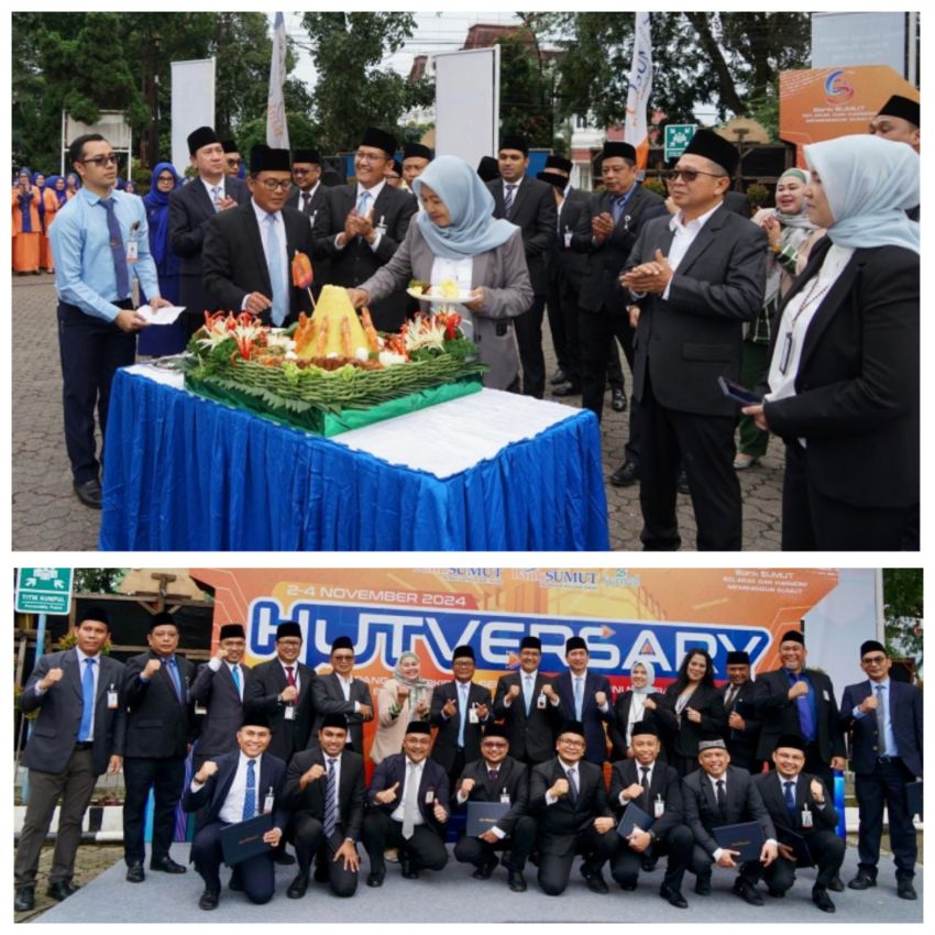Semangat &ldquo;Selaras dan Harmoni Membangun Sumut&rdquo; Warnai Perayaan HUT ke-63 Bank Sumut