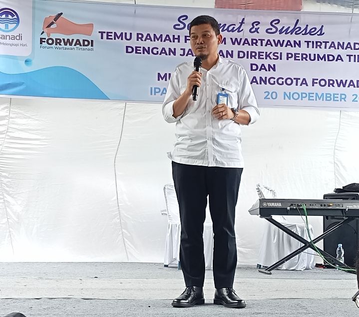 Perumda Tirtanadi Komitmen Tingkatkan Pelayanan, Harapkan Dukungan Forwadi
