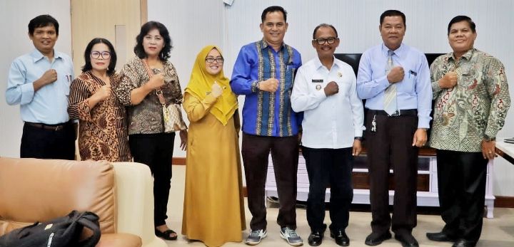 Plt Bupati Simalungun, Terima Kunjungan Panitia Mubes ke-29 GPDI Tahun 2025