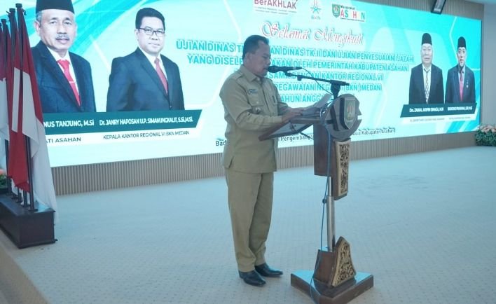 Pemkab Asahan Gelar Ujian Dinas dan Penyesuaian Ijazah