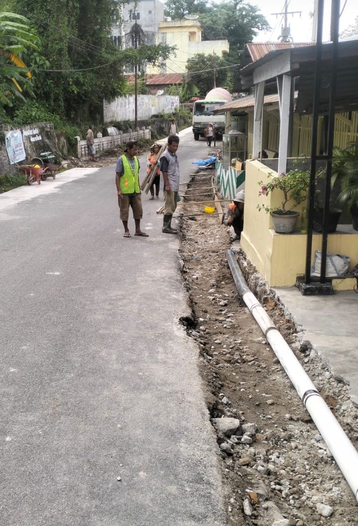 Diduga Akibat KW Terlalu tTnggi Mencapai 20%, Kualitas Proyek di Kota Siantar Sangat Memperhatinkan