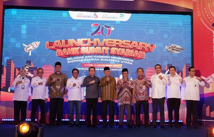 HUT ke-20, Bank Sumut Syariah Launching Program CWLD Bersama Dompet Dhuafa Waspada
