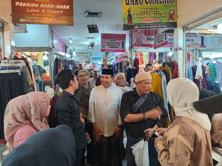APPSINDO Dukung Edy-Hasan Menjadi Gubernur dan Wakil Gubernur Sumut, Kenangan Hasan di Pusat Pasar