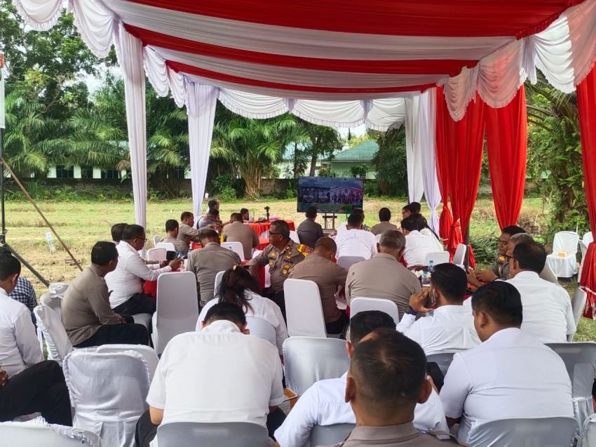 Polresta Deli Serdang Luncurkan Gugus Tugas Polri Dukung Ketahanan Pangan