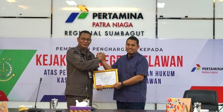 Pertamina Patra Niaga Apresiasi Kejari Belawan, Tegakkan Hukum Illegal Tapping