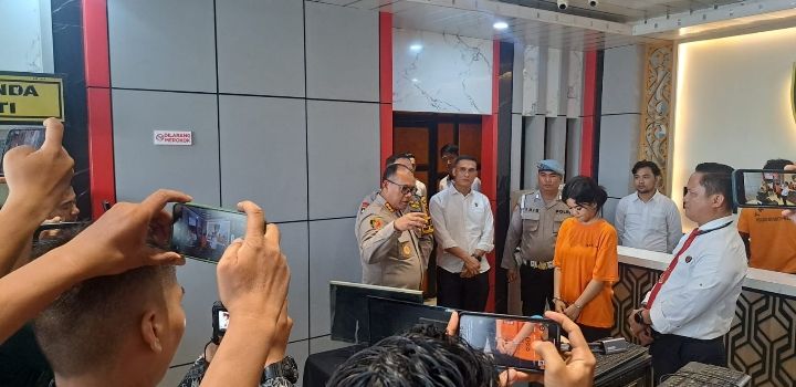 Polrestabes Medan Ungkap Kasus Judi Online di 2 TKP, 4 Tersangka Ditangkap Seorang di Antaranya Wanita