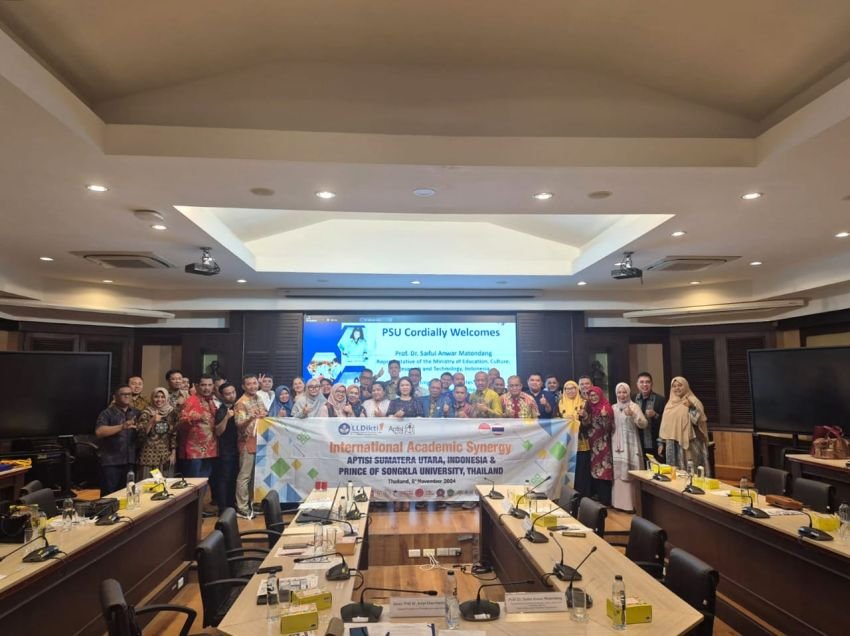 APTISI Sumut Teken Kesepakatan Kerja Sama dengan Perguruan Tinggi di Malaysia dan Thailand dalam Rangka Asean Connectivity