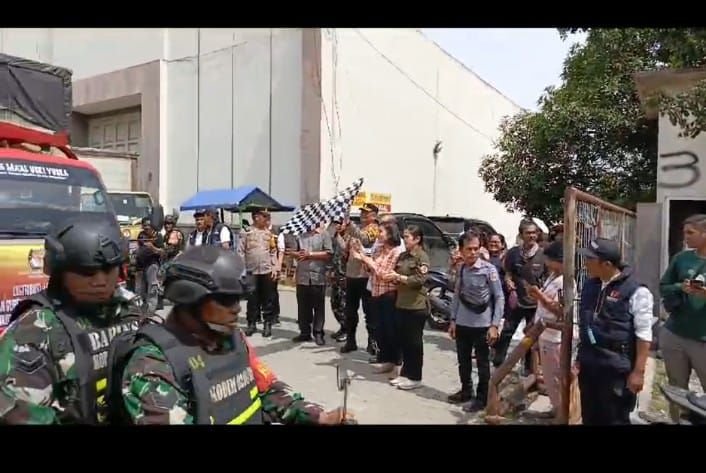 KPU Medan Lepas Distribusi Logistik Pilkada 2024