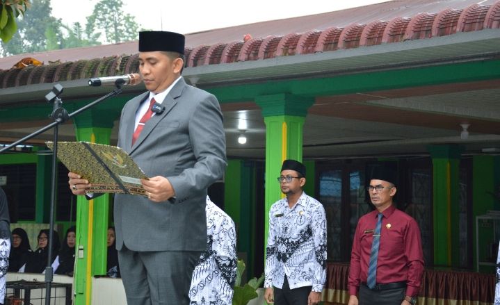 Kabid Penmad Kanwil Sumatera Utara Pimpin Upacara Hari Guru Nasional 2024