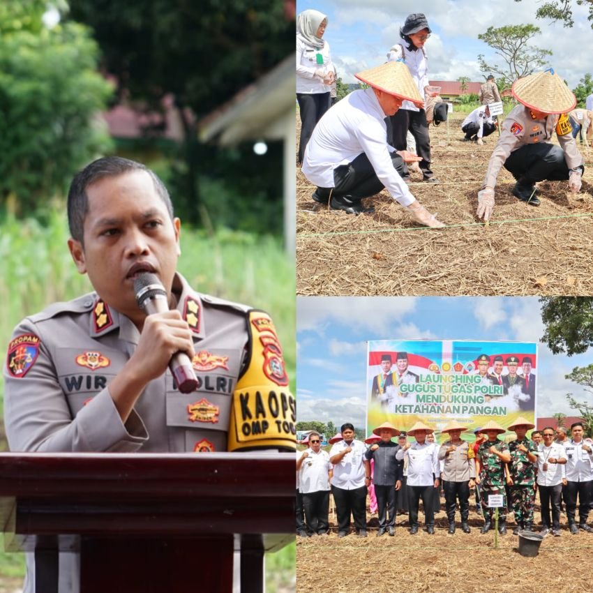 Polres Padangsidimpuan Gelar Zoom Meeting Launching Gugus Tugas Polri Mendukung Ketahanan Pangan