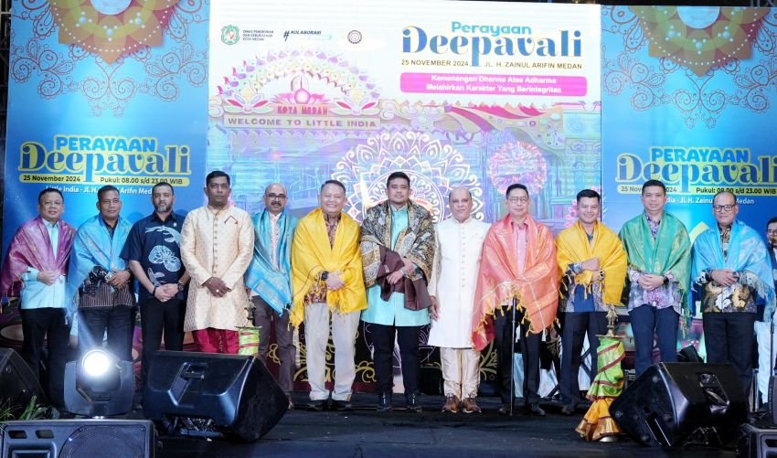 Perayaan Deepavali Berlangsung Meriah di Little India Medan,
