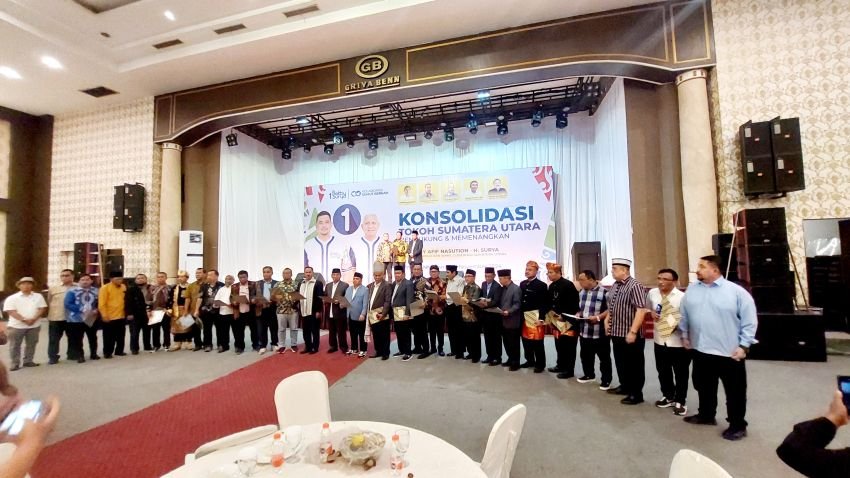 Tokoh Lintas Etnis Sumut Deklarasikan Dukungan untuk Bobby-Surya