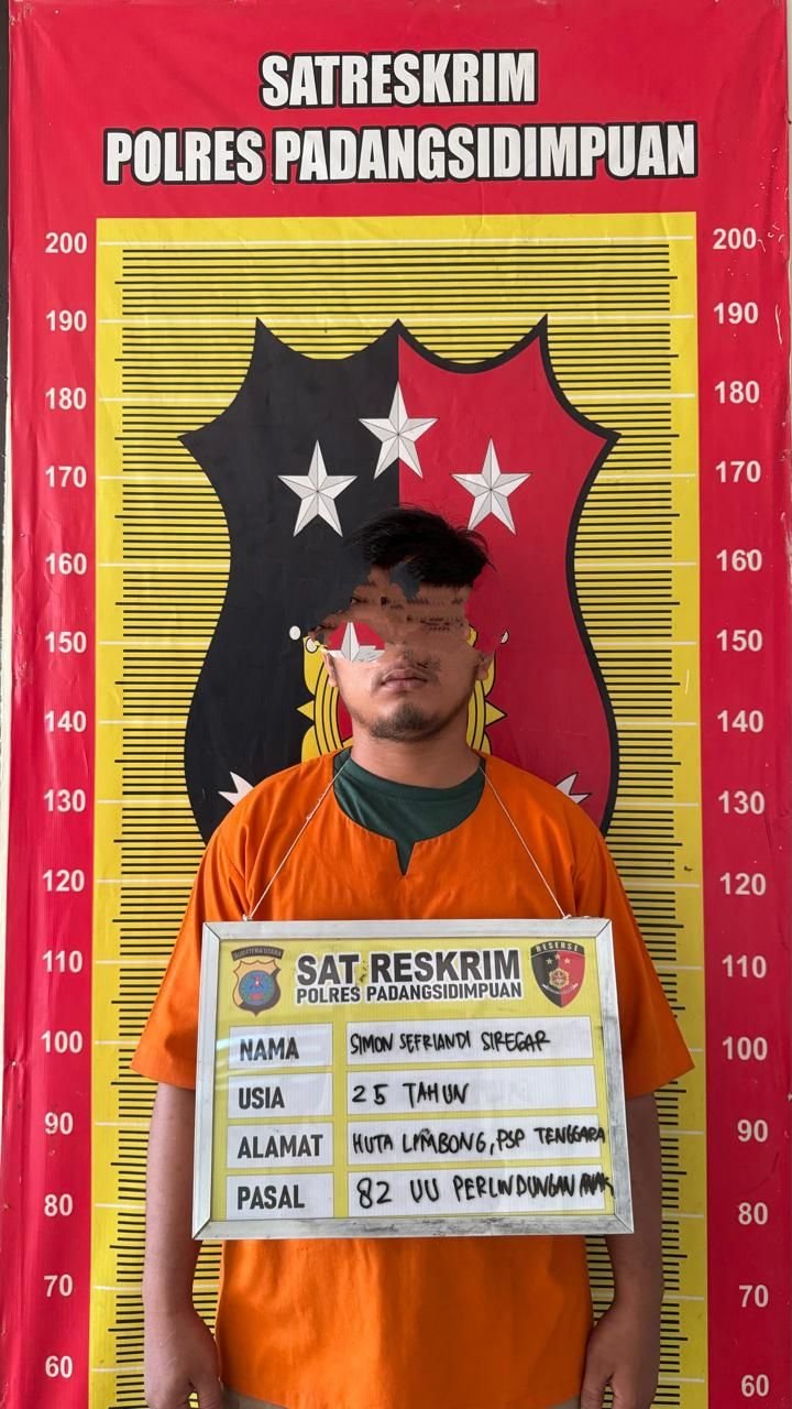 Polres Padangsidimpuan Tangkap Pelaku Kasus Pencabulan Anak di Bawah Umur, AKBP Wira Akan tindak Tegas para Pelaku sebagai Peringatan