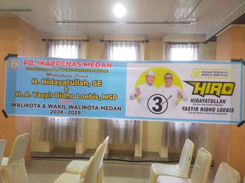 Ikappenas Dukung Penuh Yasir Ridho Loebis Sebagai Wakil Walikota Medan