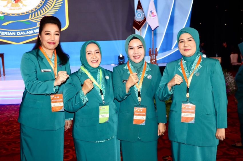 Sukseskan Program Pembangunan Nasional, Pj Ketua TP PKK Sumut Hadiri Rakornas 2024