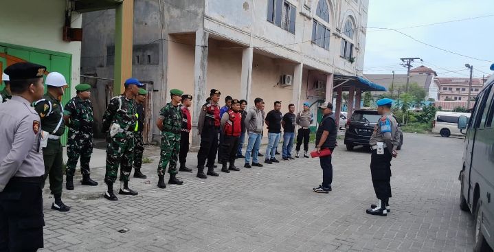 Pemberantasan Judi Konvensional, Polres Asahan Laksanakan Razia Gabungan Bersama Tni