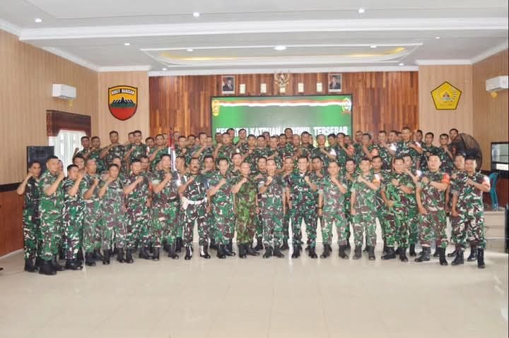 Dirdiklat Pusterad TNI-AD dipimpin Brigjen TNI Togar P. Pangaribuan, S.I.P sampaikan Tujuan kunker di Kodim 0212/Tapsel