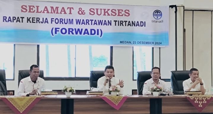 Plt Dirut Ewin Putra : Perumda Tirtanadi Komit Tambah Debit Air,  Bangun SPAM dan Tangani Limbah