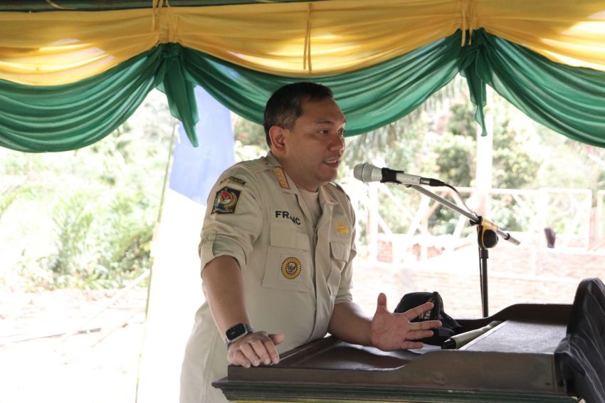 Bupati Pakpak Bharat Resmi Meletakkan Batu Pertama,Pembangunan Perumahan Subsidi