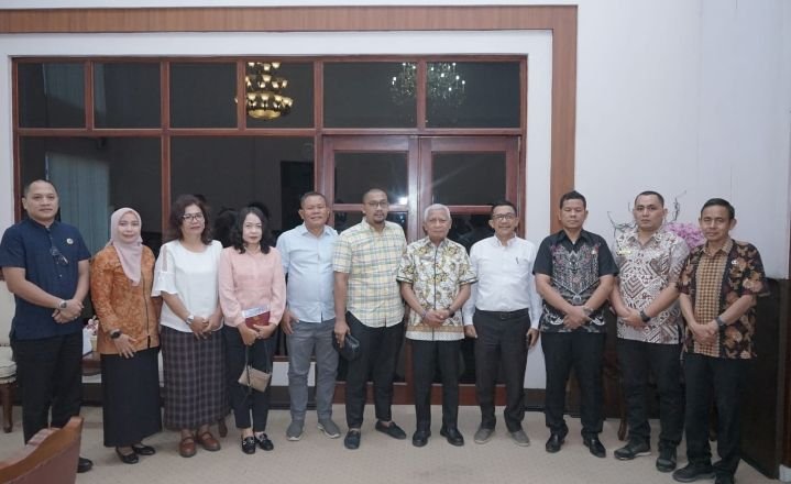 Panitia Perayaan Natal Oikumene Audiensi Dengan Bupati Asahan