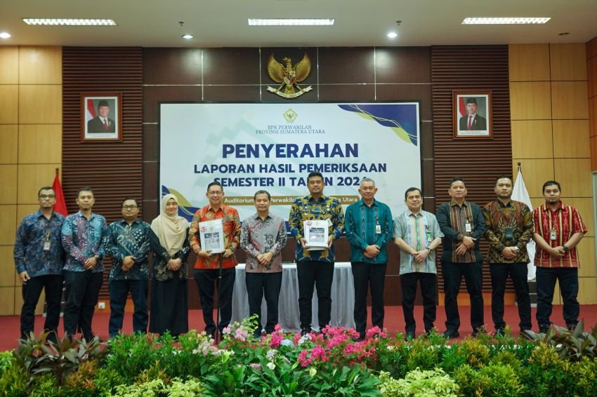 Terima LHP Kepatuhan Pengadaan Barang & Jasa TA 2024, Bobby Nasution: Semoga Pengelolaan Keuangan Semakin Baik