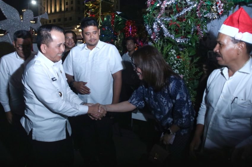 Pj Gubernur Fatoni Luncurkan Tanda Perayaan Natal se-Sumut