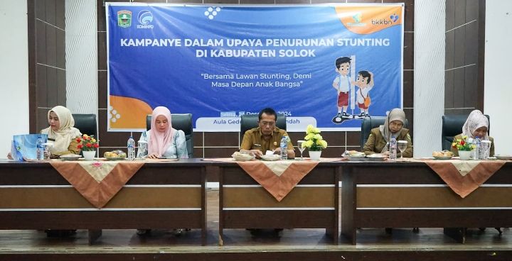 Kampanye Dalam Upaya Penurunan Stunting di Kabupaten Solok
