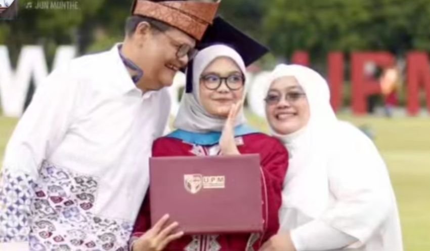 Rektor Unpab Medan Dr Mhd Isa Indrawan : Saya Bangga atas Kelulusan Putri Tercinta dari University Putra Malaysia
