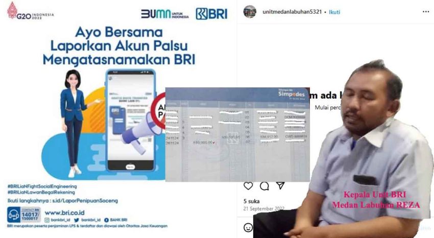 Modus Pinjaman 2008, Saldo Rekening Syahrial Didebet Tanpa Izin, BRI Unit Medan Labuhan Terancam Dipolisikan