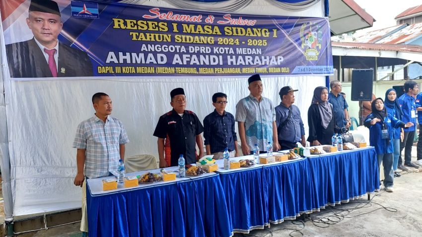 Politisi Partai Demokrat Ahmad Afandi Harahap Gelar Reses Perdana, Warga Minta Bantuan UMKM Disalurkan