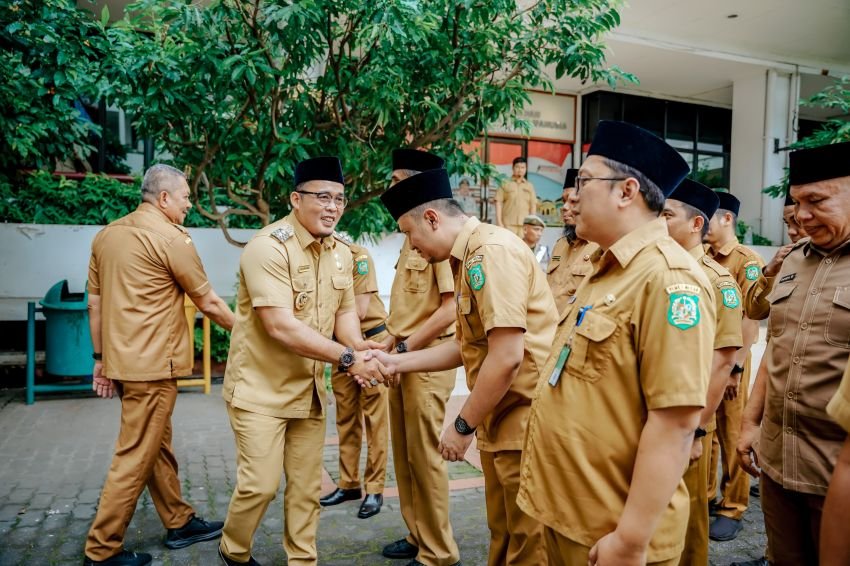 Seratus Pejabat Fungsional di Lingkungan Pemko Medan Dilantik