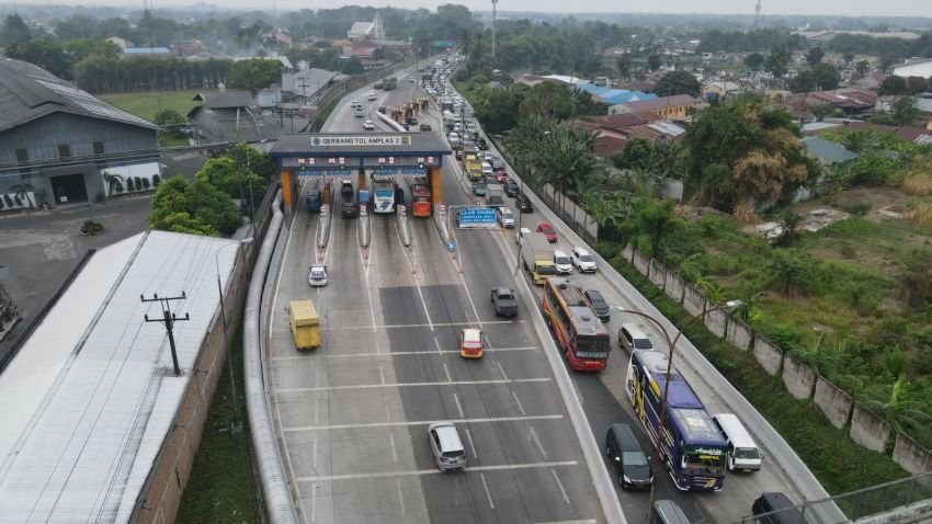 H-4 libur Natal 2024, Secara Total Volume Lalin Ruas Tol di Regional Nusantara Catatkan Peningkatan Lalin