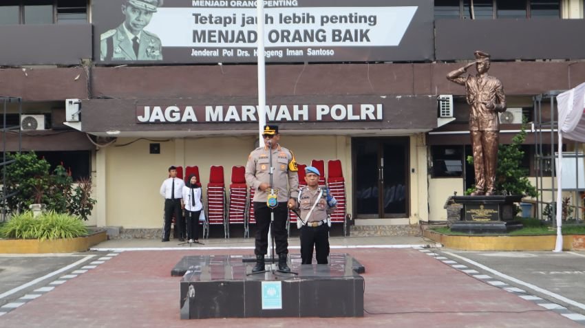 Pesan Akhir Tahun, Kapolrestabes Medan : Mari Kita Tutup dengan Kesan yang Baik